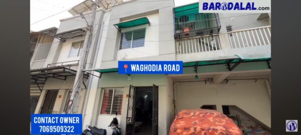 3bhk duplex for sale in vadodara, waghodia road, shyamal county
