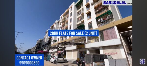 Unused and brand new 2bhk flats for sale in vadodara, bapod