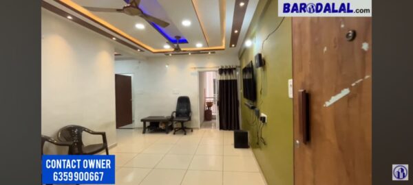 3bhk flat for sale in vadodara, atladra-bill, kishan glory