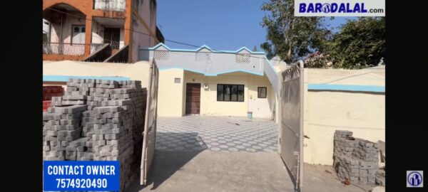 Semi furnished 2bhk tenament for sale in vadodara, warasiya