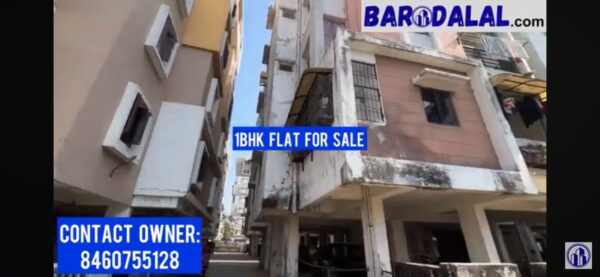 1bhk flat for sale in vadodara, somatalav, nand vihar flats
