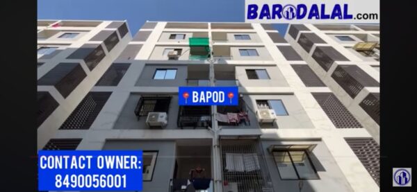 2bhk flat for sale in vadodara, bapod , nilkanth sky