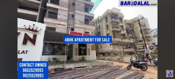 4bhk apartment for sale in vadodara, harni, aavkar crown