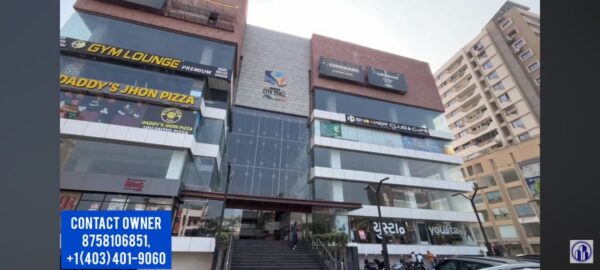 3 shops for sale in vadodara, manjalpur, baroda city mall