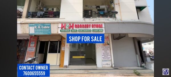 Shop for sale in vadodara, waghodia dabhoi ring road, bansidhar complex