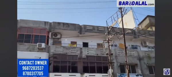 Semi furnished 2bhk flat for sale in vadodara, manjalour, jagganathpuram complex