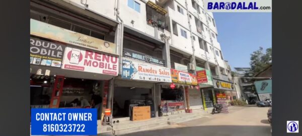 Shop for rent in vadodara, dandia bazar, city hub