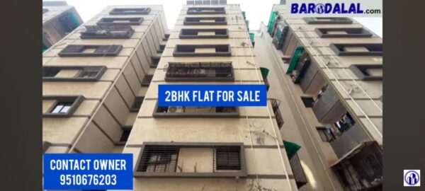 Full furnished 2bhk flat for sale in vadodara, vasna, nilkanth residency