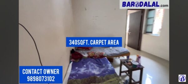 1bhk flat for sale in vadodara, mandvi, nalini avenue