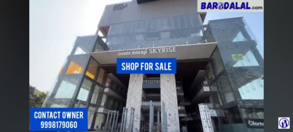 Shop for sale in vadodara, atladra, balaji skyrise