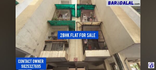 Full furnished 2bhk flat for sale in vadodara, gotri, shreeji samruddhi