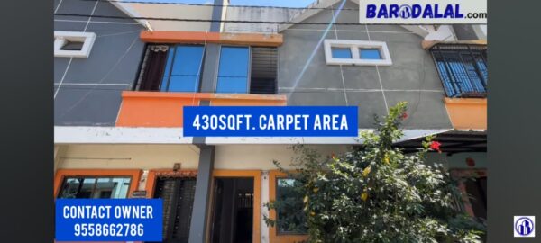 2bhk duplex for sale in vadodara, waghodia road, golden velly