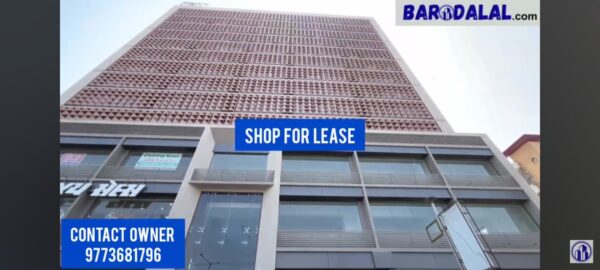 Shop for lease in vadodara, bhayli