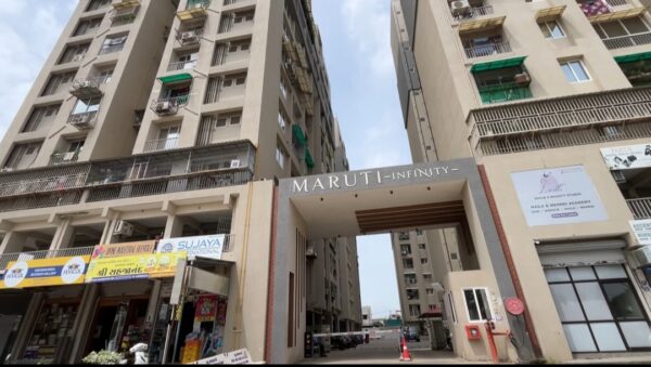 3bhk flate for sale in vadodara behind gujrat public school channi